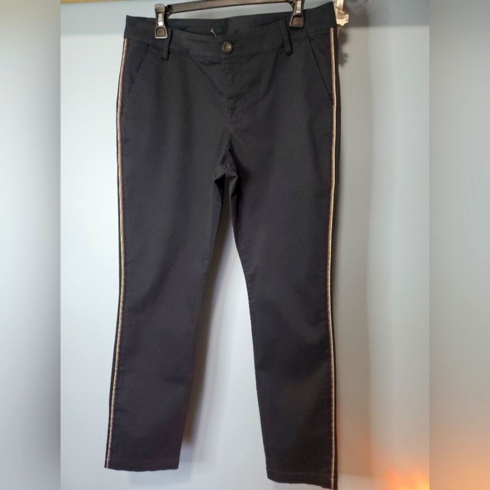 Cabi The Peyton trouser pants straight leg ankle length